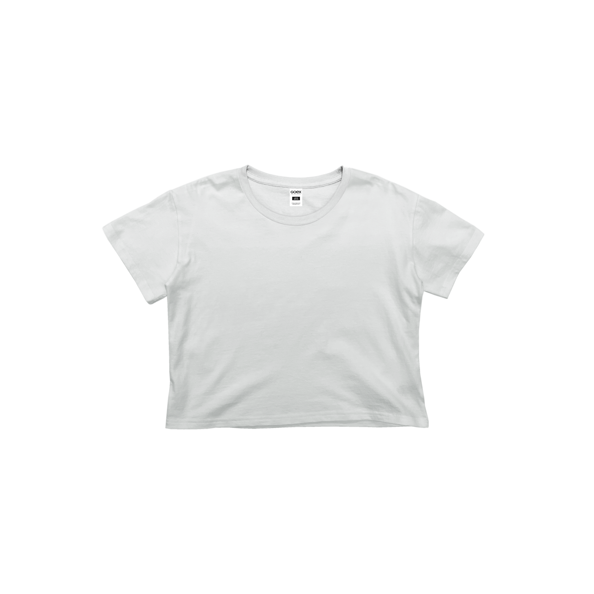 Ladies Premium Cotton Crop Tee