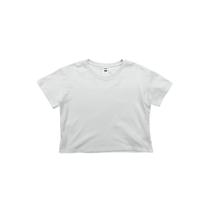 Ladies Premium Cotton Crop Tee