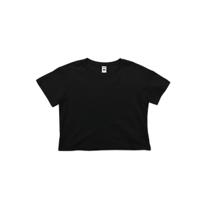 Ladies Premium Cotton Crop Tee