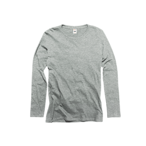 Ladies Premium Cotton Long Sleeve Tee