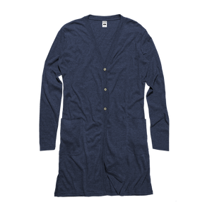Ladies Eco-Triblend Rib Cardigan