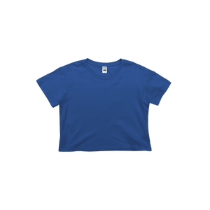 Ladies Premium Cotton Crop Tee