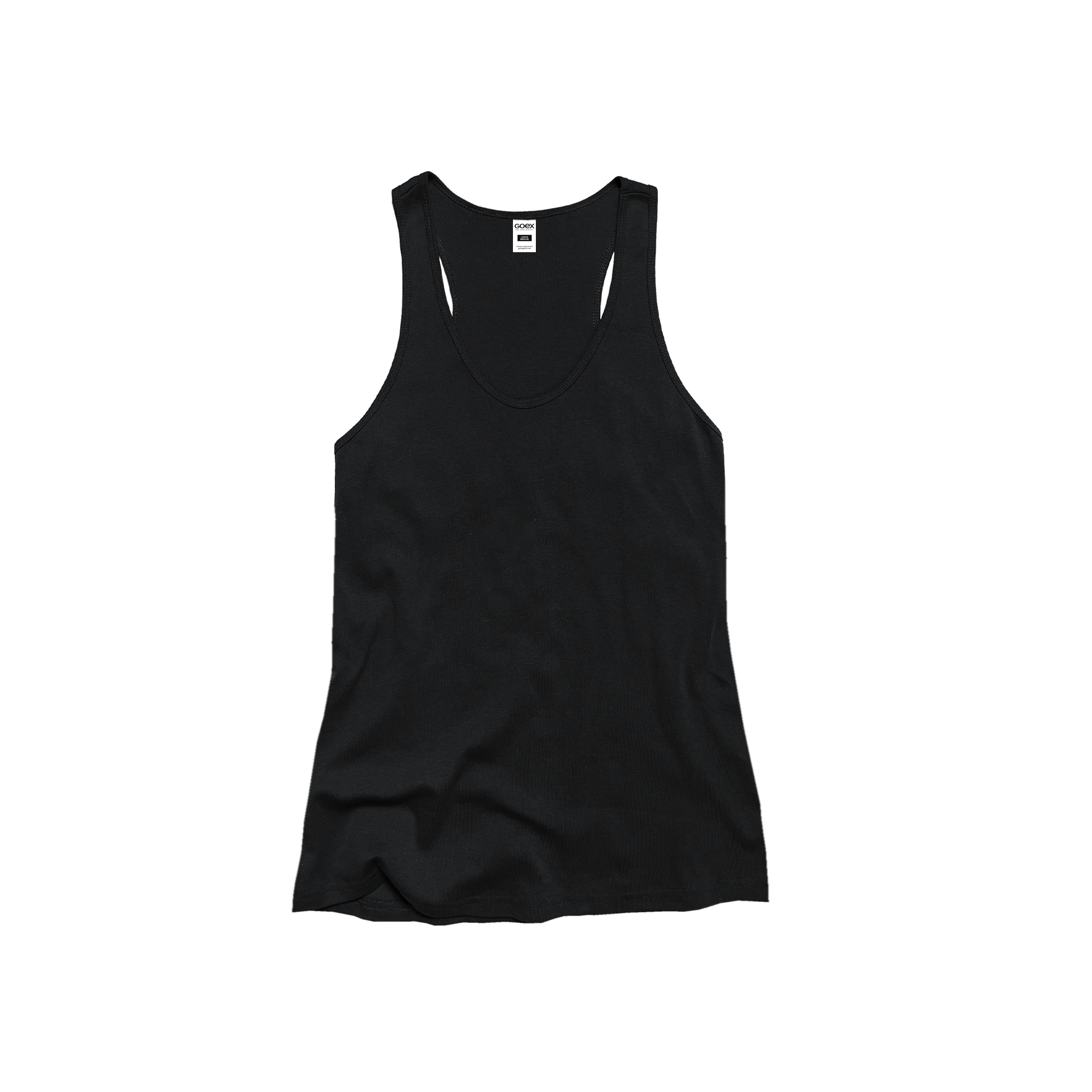 Ladies Premium Cotton Rib Racerback Tank