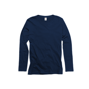 Ladies Premium Cotton Long Sleeve Tee