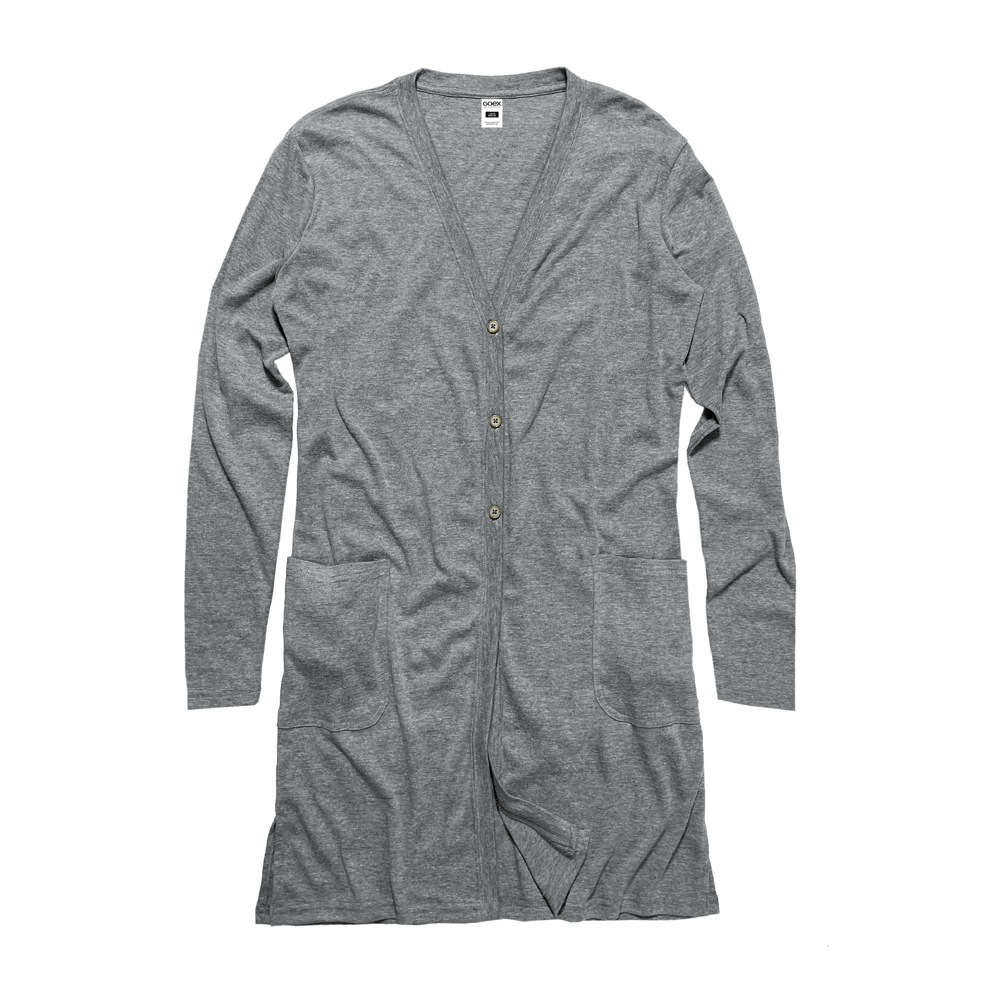 Ladies Eco-Triblend Rib Cardigan