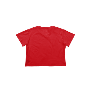 Ladies Premium Cotton Crop Tee