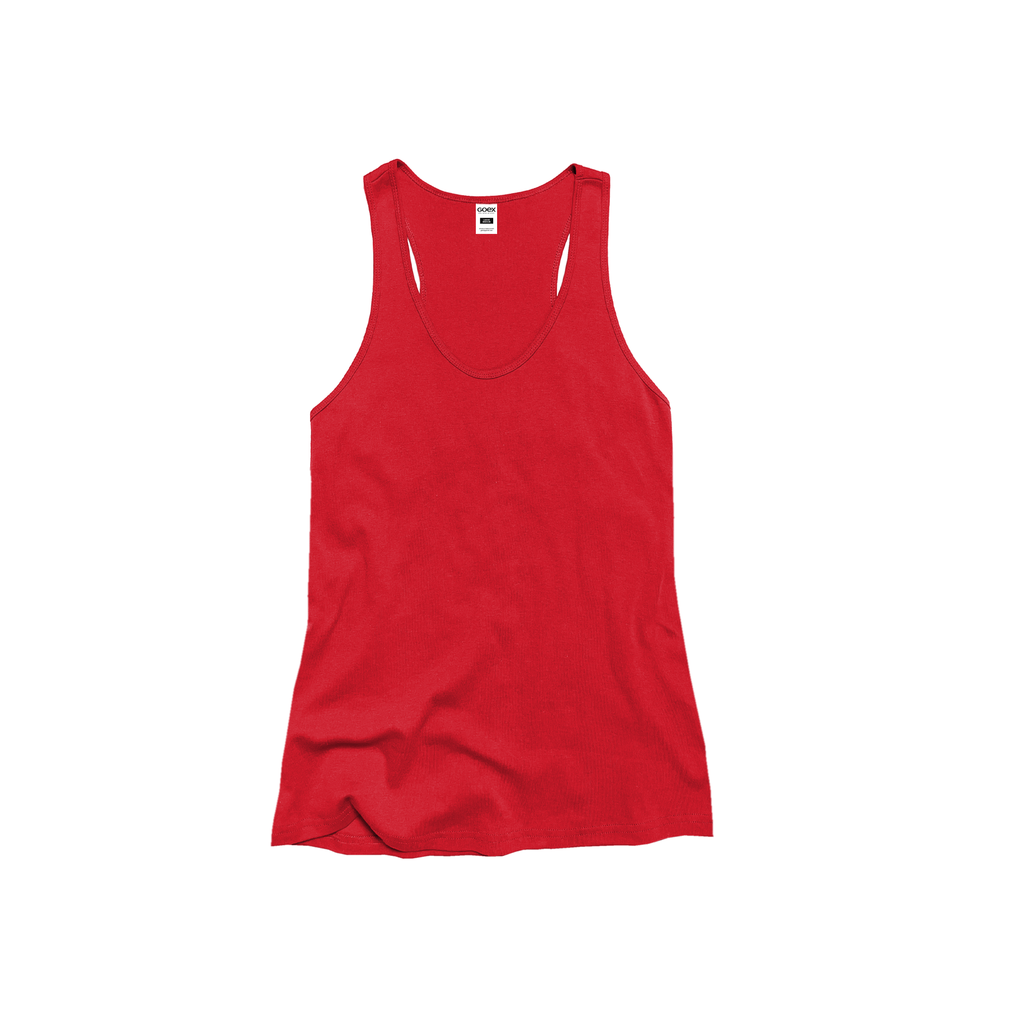 Ladies Premium Cotton Rib Racerback Tank