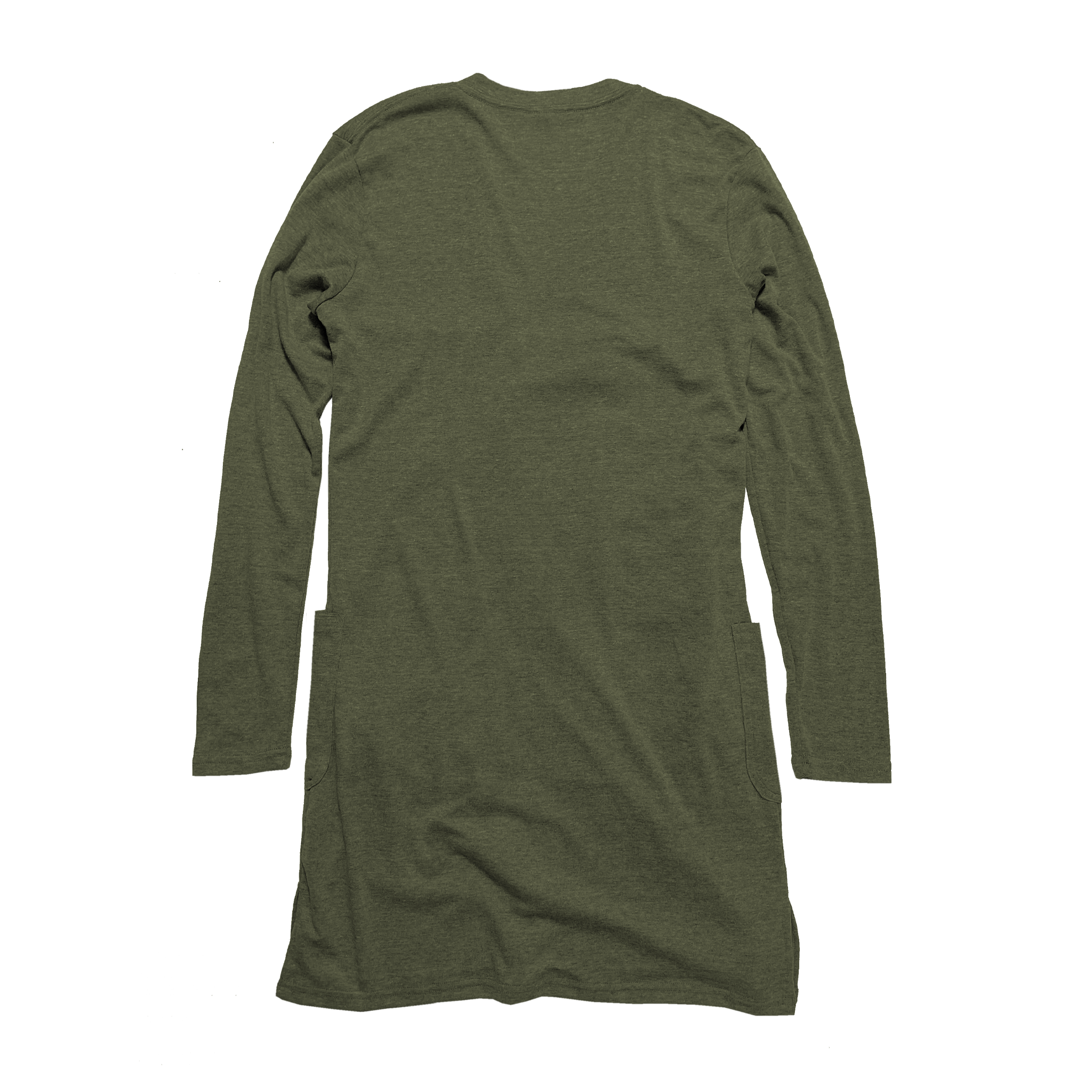 Ladies Eco-Triblend Rib Cardigan