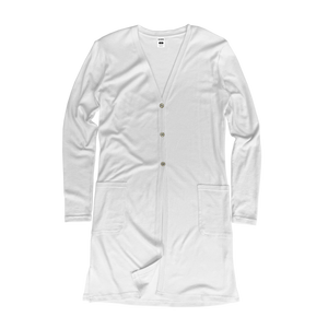 Ladies Eco-Triblend Rib Cardigan