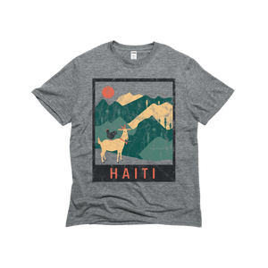 Haiti Travel Unisex Eco-Triblend Tee