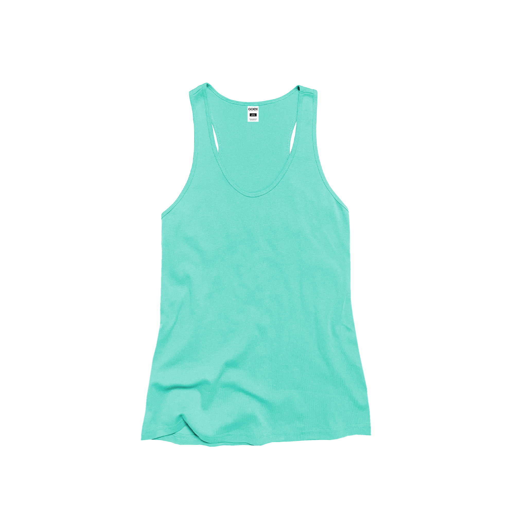 Ladies Premium Cotton Rib Racerback Tank