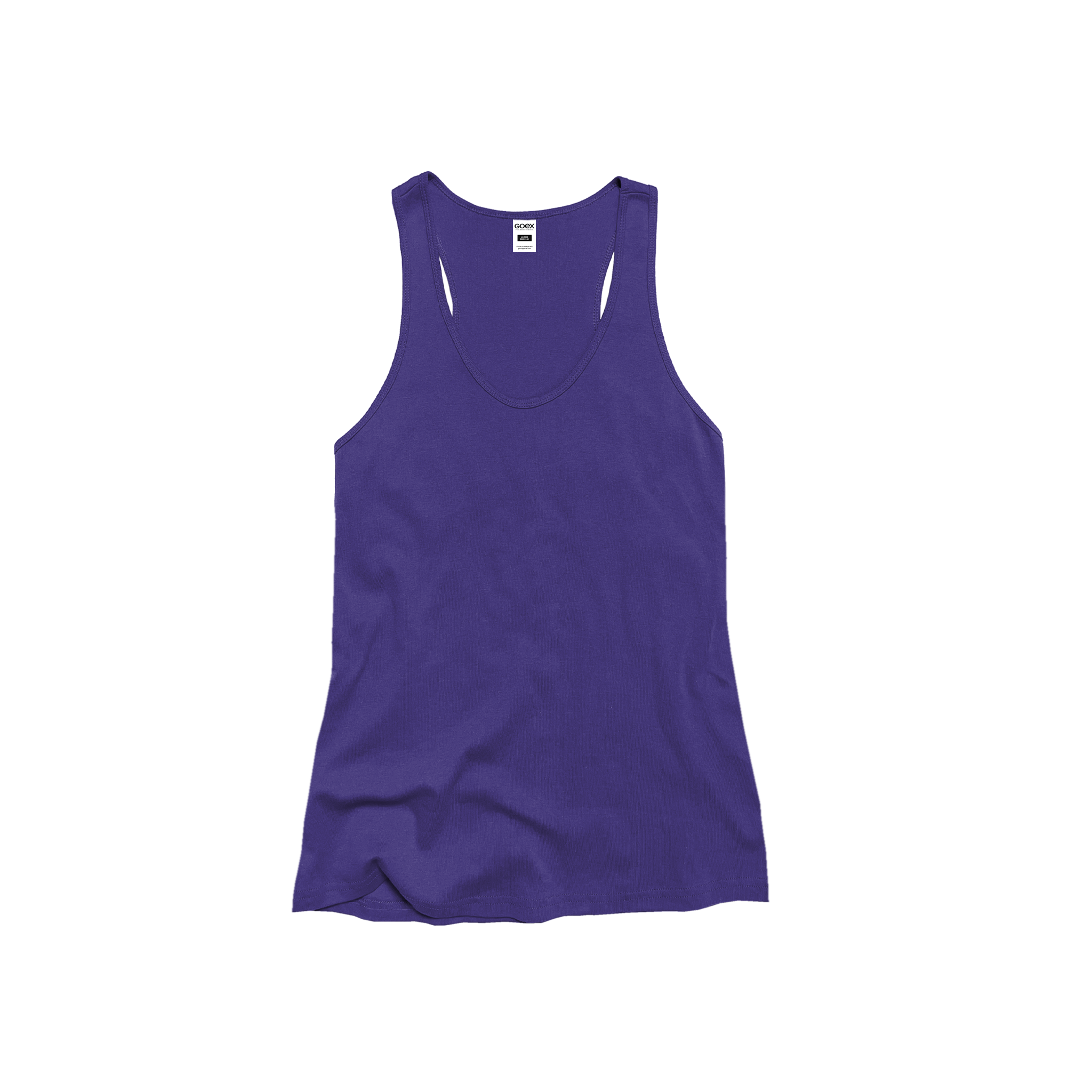 Ladies Premium Cotton Rib Racerback Tank