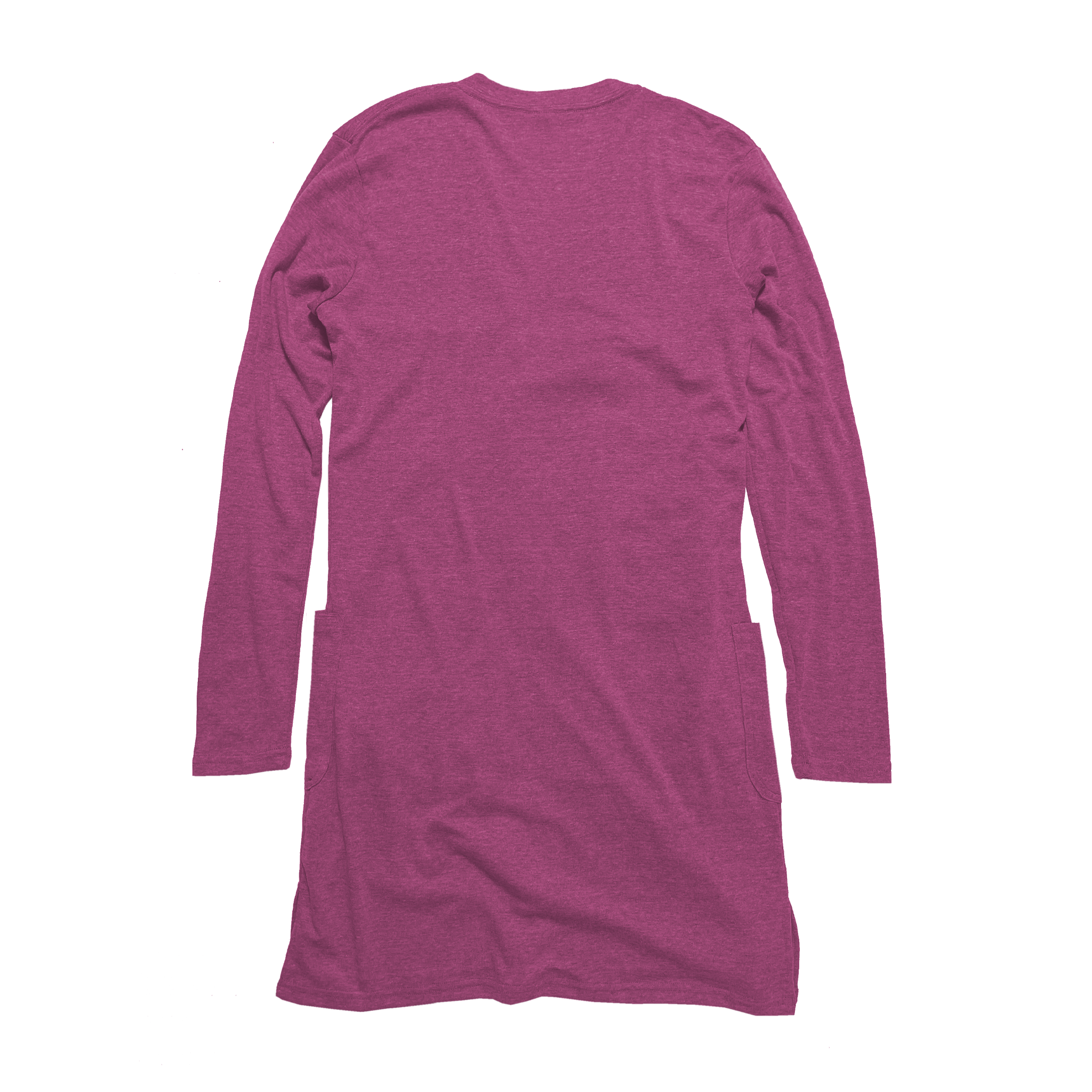 Ladies Eco-Triblend Rib Cardigan