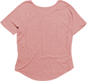 Ladies Eco-Triblend Flowy Tee