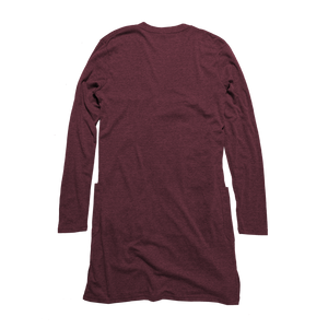 Ladies Eco-Triblend Rib Cardigan