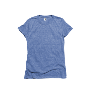 Ladies Eco-Triblend Short Sleeve Tee (Fashion Colors)