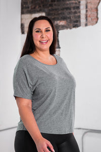Ladies Eco-Triblend Flowy Tee