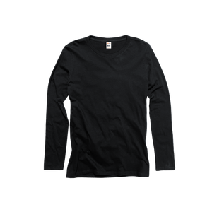 Ladies Premium Cotton Long Sleeve Tee