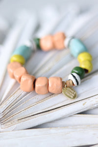 Peach Ra Ra Bracelet