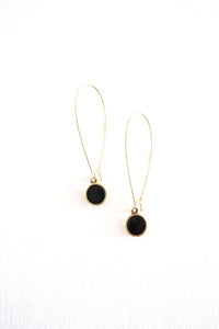 Angie Earrings - Gold Horn