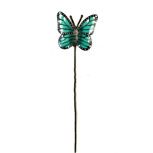 Espwa Teal Butterfly Garden Stake