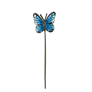 Espwa Blue Butterfly Garden Stake