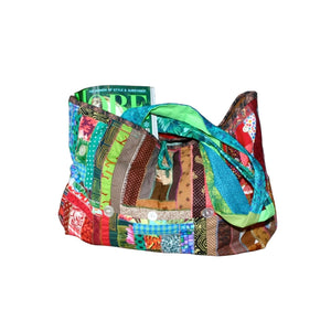 'Kwilt Fou' Quilted Beach & Yoga Tote