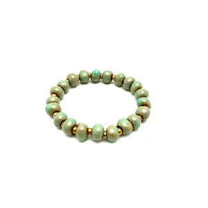 *rare* Seafoam Ceramic Bracelet