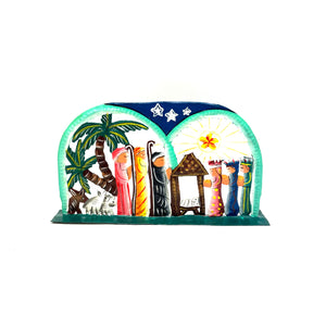 Small Two Dome Nativity