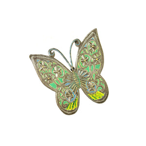 Orilien Medium Butterfly- Mint/Blue