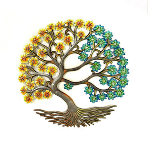 Yellow- Turquoise Tree of Life