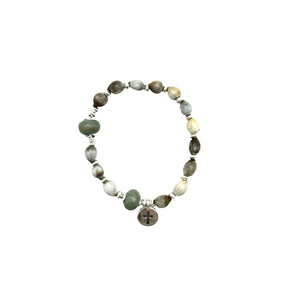 Prayer Bracelet- Eggshell