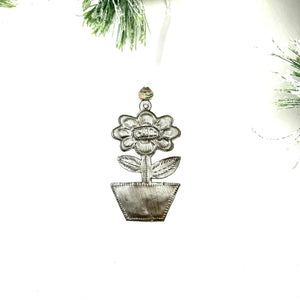 Little Potted Flower Ornament