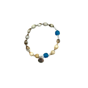 Prayer Bracelet- Bright Blue