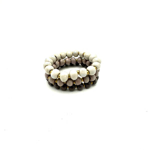 Great Grey Bracelet Stack