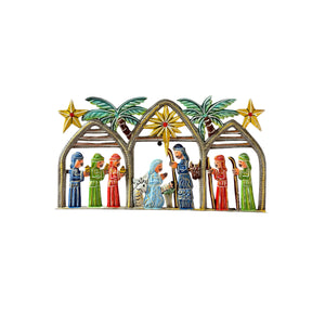 Jean Marie Painted Standing Nativity