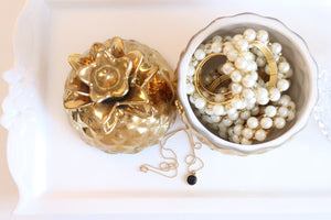 Angie Necklace - Gold Horn