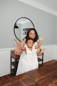 Little Girl Dress - Mixed Garland