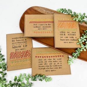 Come Alive - Brene Brown Greeting Cards