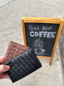 Woven Card Holder