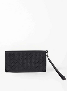 Woven Wristlet Wallet