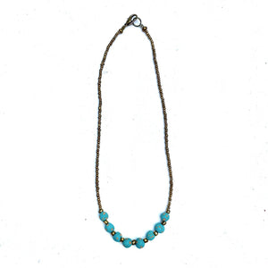 Antique Ceramic Necklace