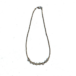 Antique Ceramic Necklace