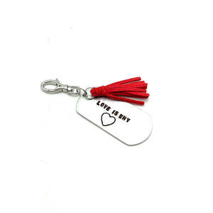 Recycled Aluminum Keychain