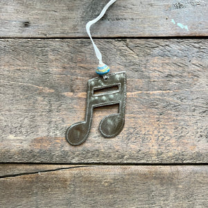 Double Sixteenth Note Ornament