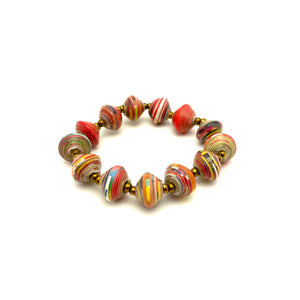 Cereal Box Bead Bracelets
