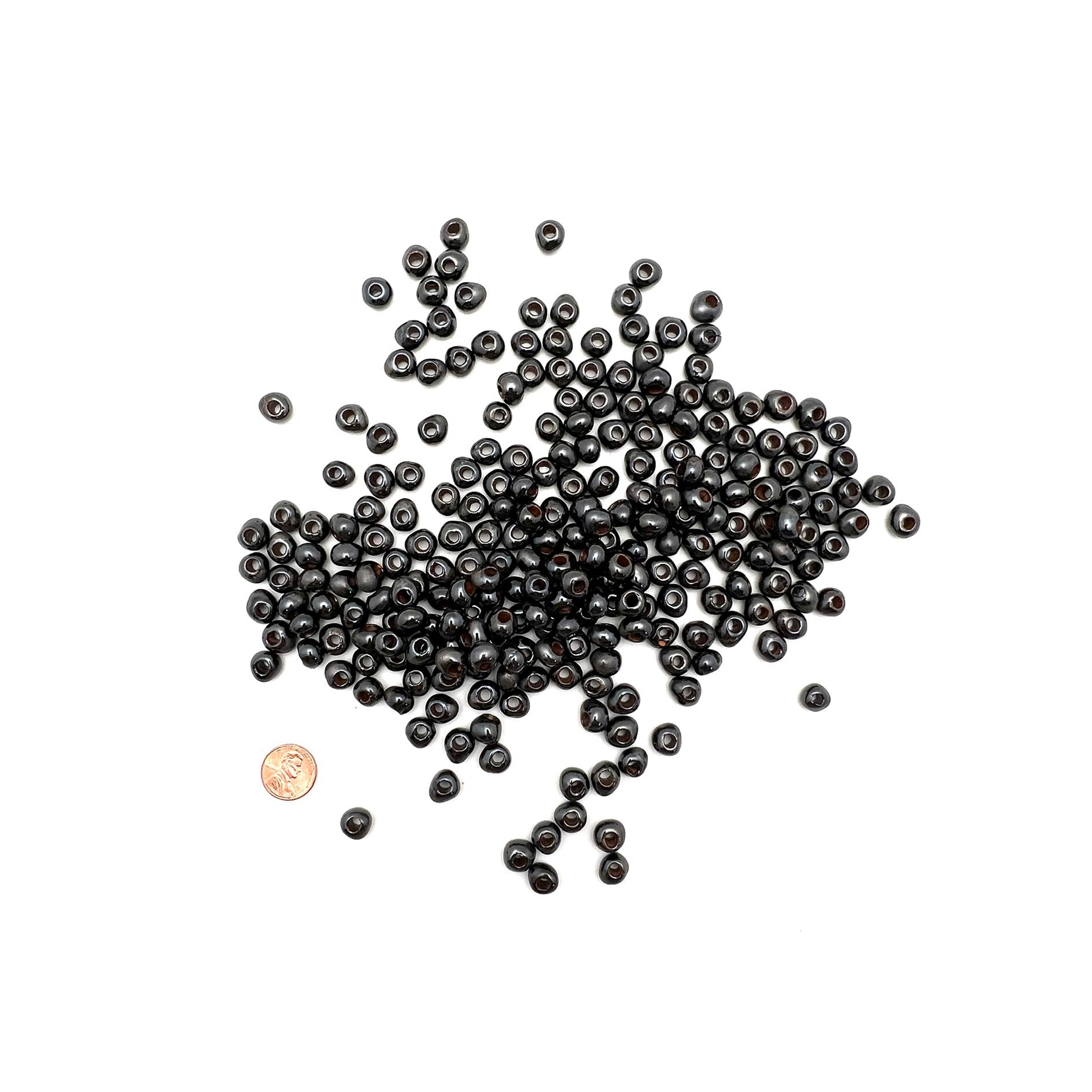 Bulk Beads - Gun Metal Black