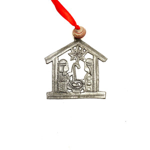 Tiny Nativity Ornament