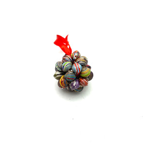 Cereal Box Bead Popcorn Ornament