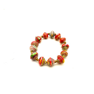 Cereal Box Bead Bracelets